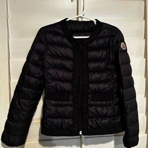 Moncler Kids Navy Blue Light Puffer Jacket